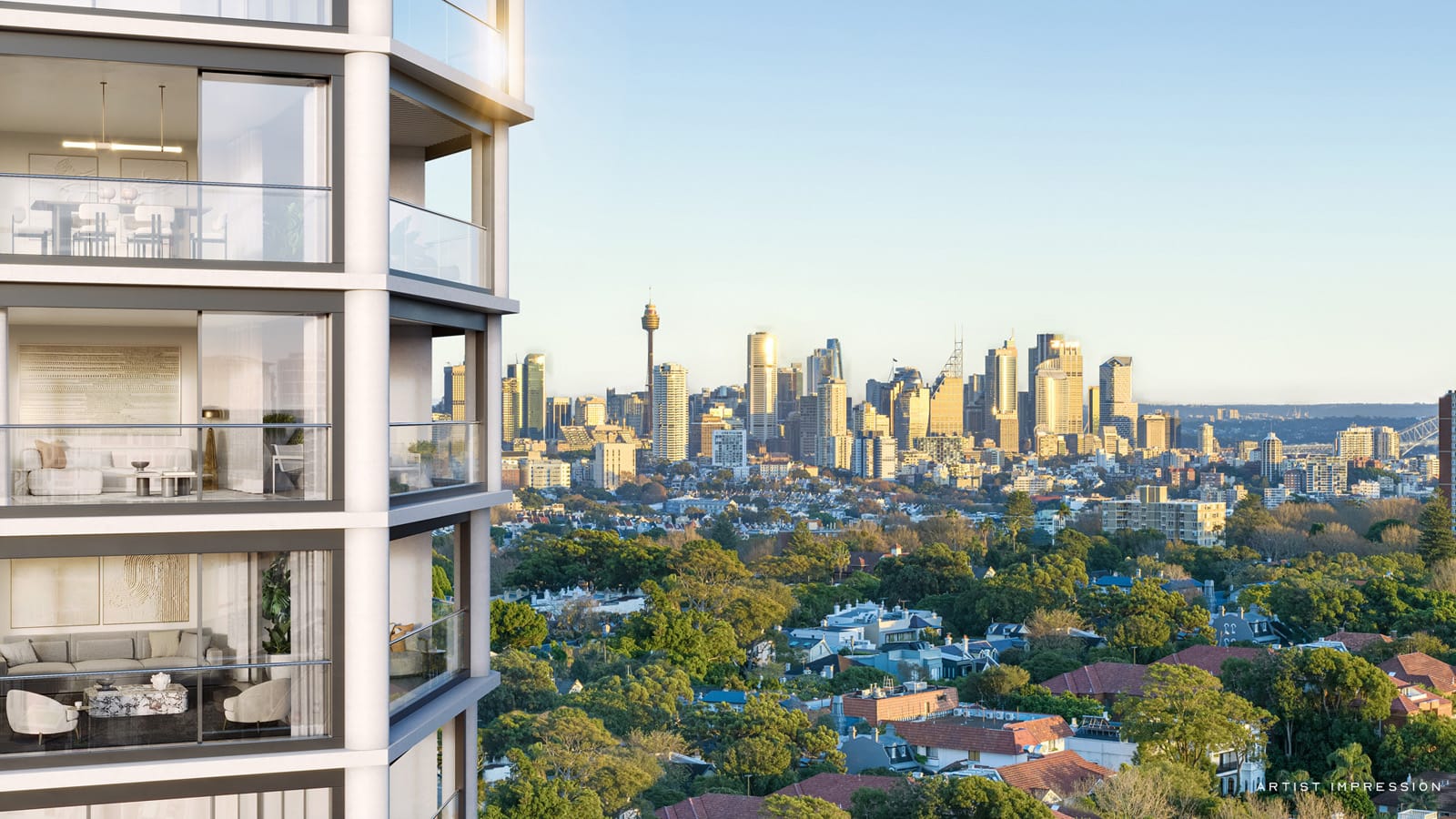 Sydney apartments skyline
